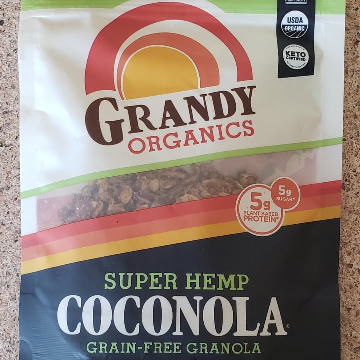 photo of GrandyOats Super Hemp Blend Coconola shared by @phinabliss on  14 Aug 2022 - review