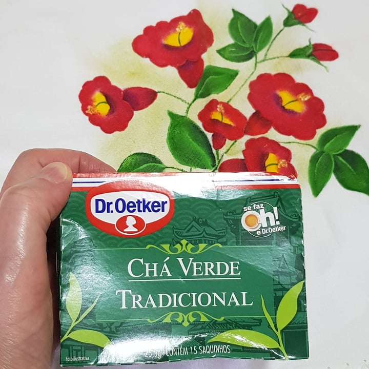 photo of Dr. Oetker Chá verde shared by @vrgvegana on  02 May 2022 - review