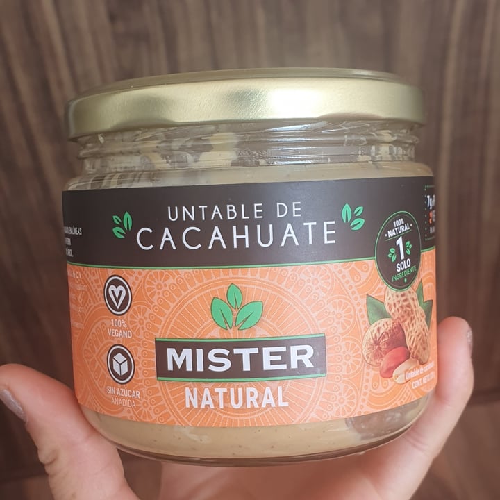 photo of Mister natural Crema de Cacahuate shared by @kahle on  14 Nov 2021 - review
