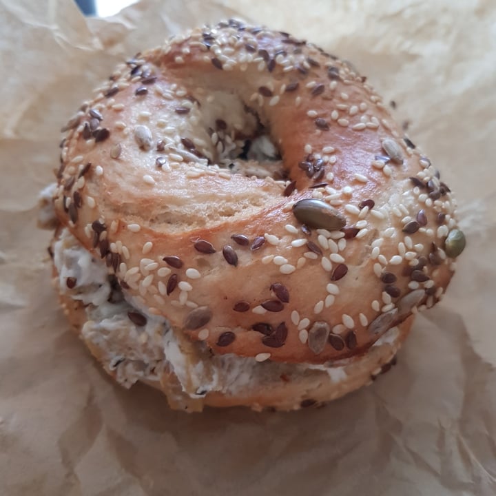 photo of Grumpy & Runt | Little Deli & Donuts Don’t-Eat-Chicken Mayo Bagel shared by @drewitt1990 on  26 Jun 2021 - review