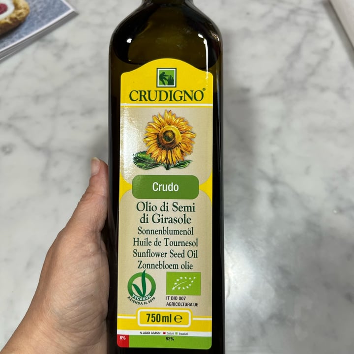 photo of Crudigno Olio di semi di girasole deodorato shared by @katezili8 on  19 Oct 2022 - review