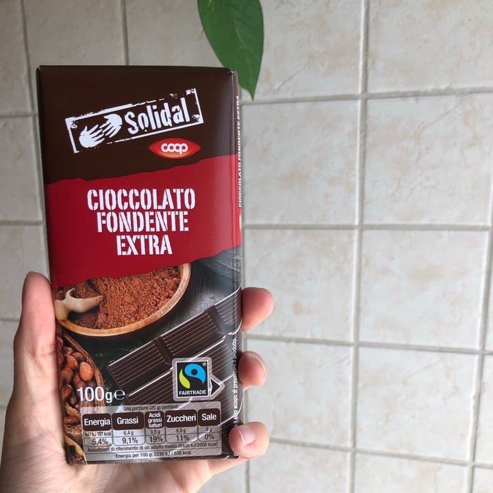 photo of Coop Cioccolato Fondente Extra 50% shared by @giuliettaveg on  12 Mar 2021 - review