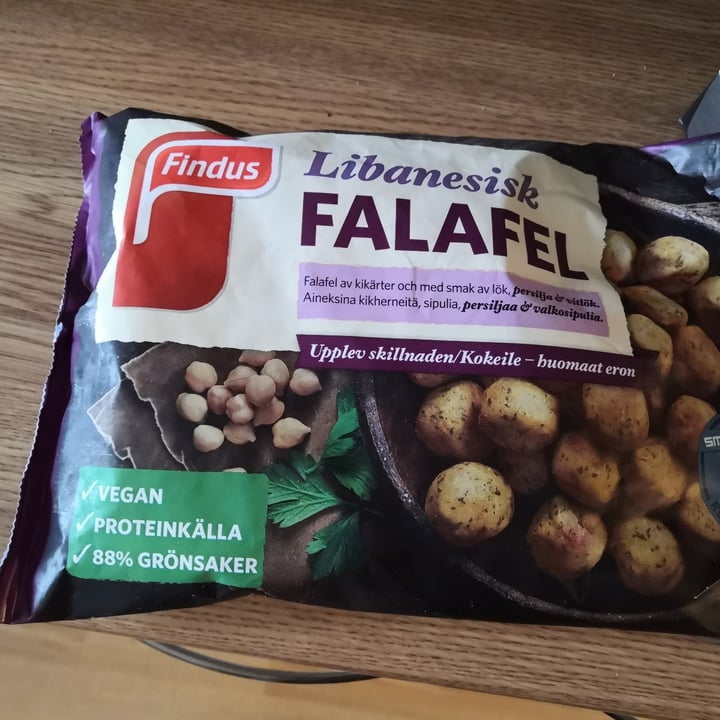 photo of Findus Lebanese Falafel shared by @veganlifee on  08 Jun 2020 - review