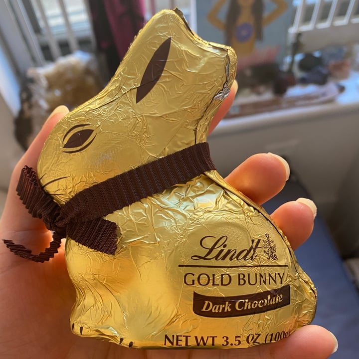photo of Lindt Gold Bunny Dark Chocolate  shared by @avoari on  04 Apr 2021 - review
