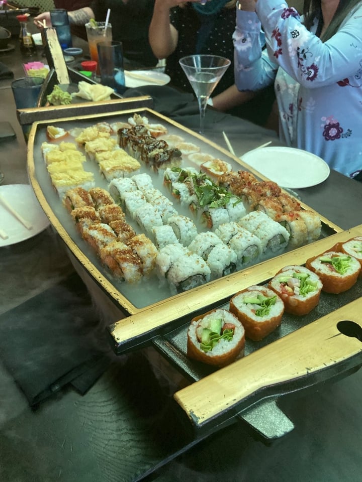 review photo of Blue Sushi Sake Grill Thai Hippie (Vegan Maki) shared by @omgvegantamales7 on 02 Mar 2020 - review