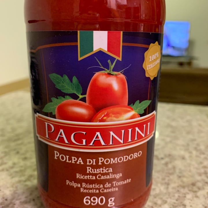 photo of Paganini Polpa de tomate shared by @claudiacosentino on  11 May 2022 - review