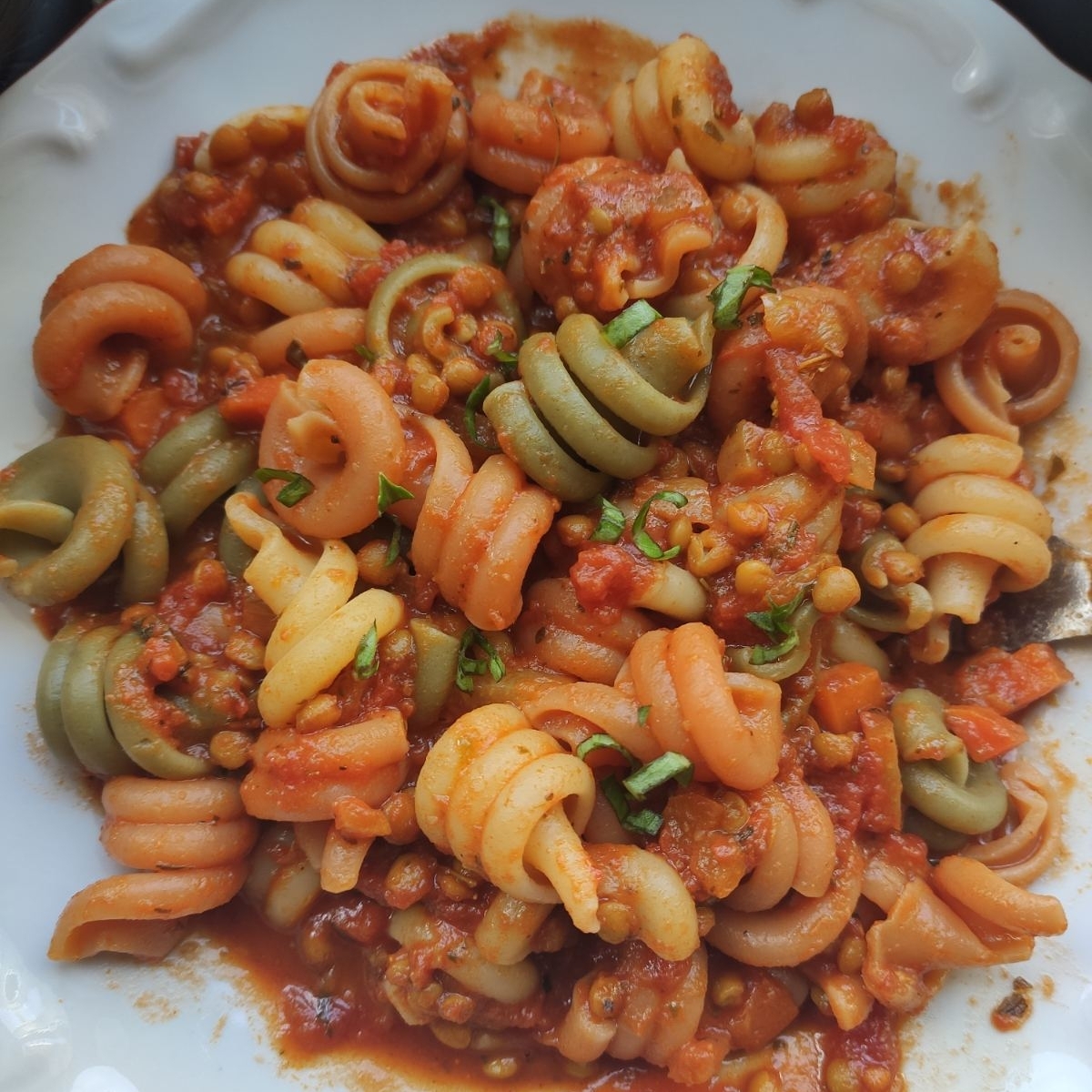 Italiamo Trottole Tricolore - durum wheat pasta レビュー | abillion