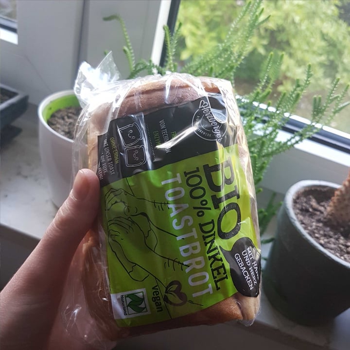 review photo of Herzberger Bio 100% Dinkel Toastbrot shared by @tomatocat on 02 May 2020 - review
