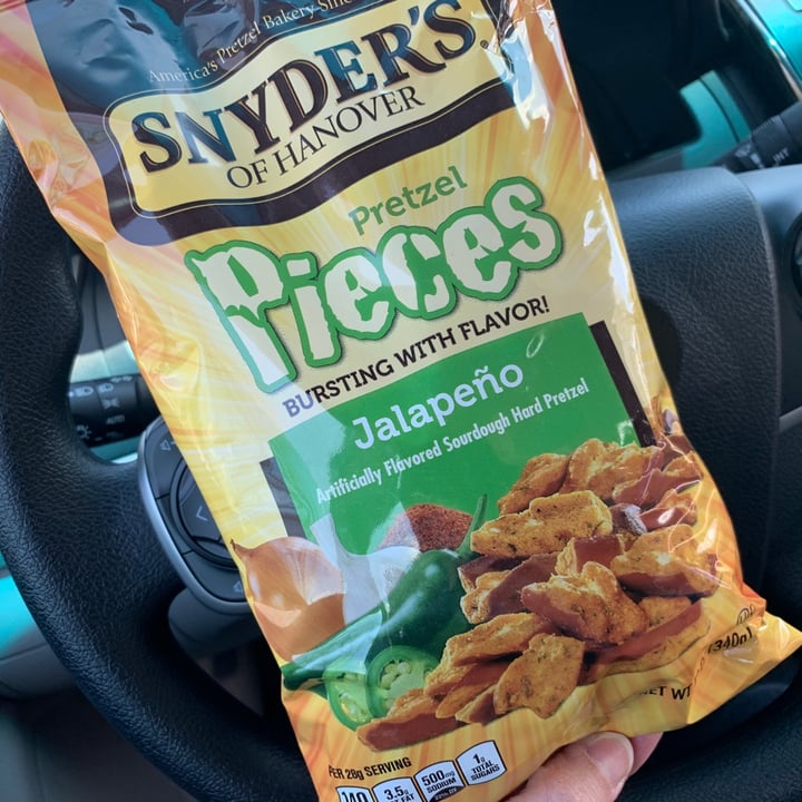 Snyder's of Hanover Jalapeño pretzel pieces Review abillion