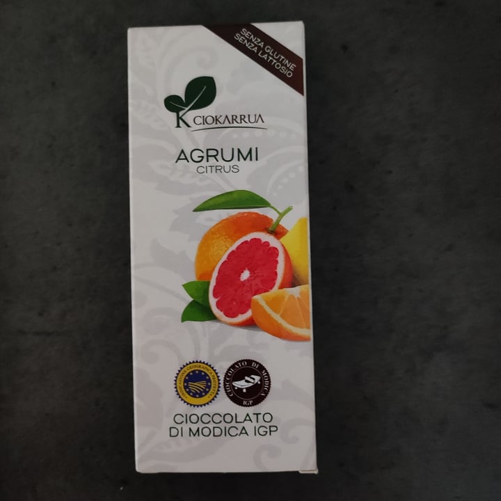 photo of Ciokarrua Cioccolato Di Modica Agli Agrumi shared by @seitanto on  16 Feb 2022 - review