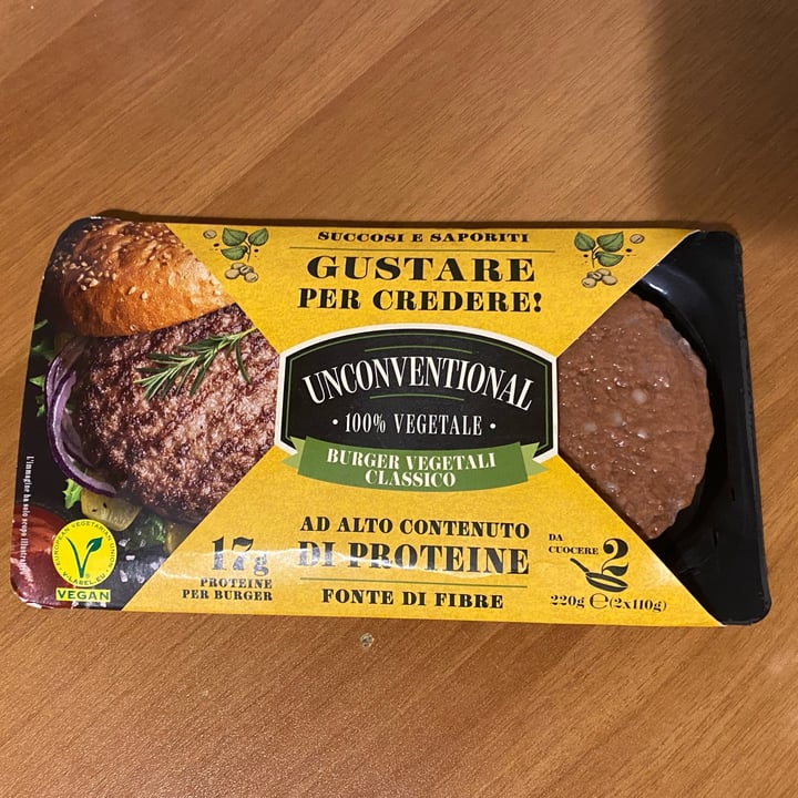photo of Unconventional Burger Vegetale Classico - Classic Burger shared by @anitamelime on  18 Aug 2022 - review
