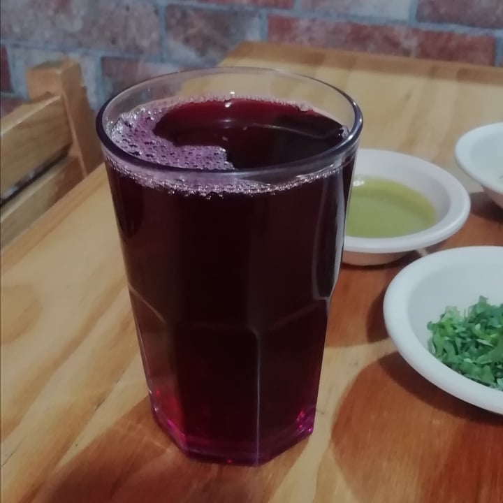 photo of Vege Taco Agua de Jamaica shared by @naynaynay on  23 Feb 2022 - review