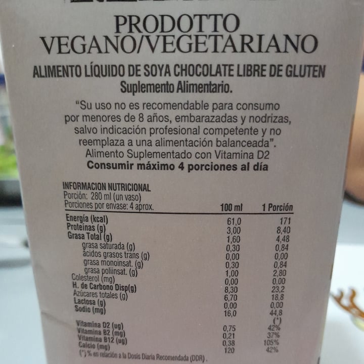 photo of Vivicosí Leche De Soya Y Cacao shared by @natihernandezn on  01 Dec 2021 - review