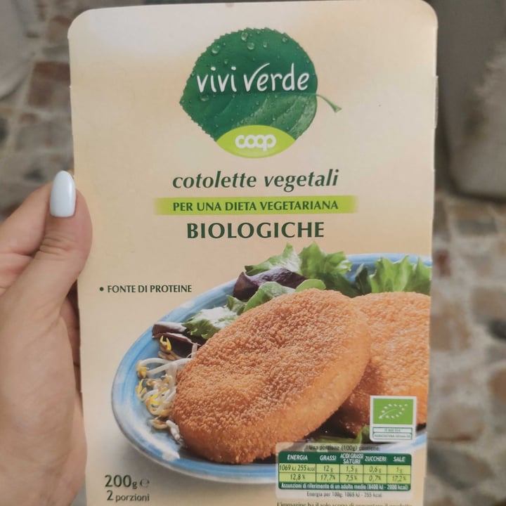 photo of Vivi Verde Coop Cotolette Vegetali shared by @saracolli on  17 Jul 2022 - review