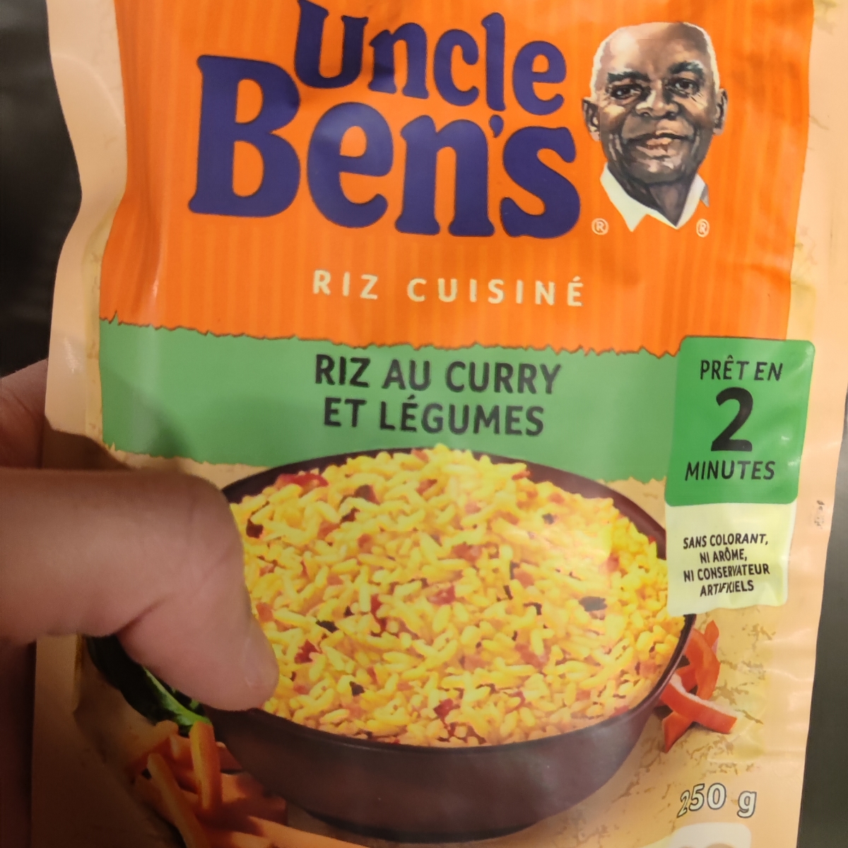 Uncle Ben's Riz au curry et légumes Review