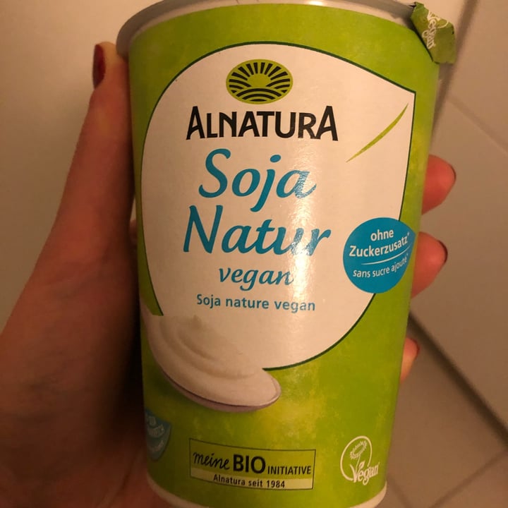 photo of Alnatura Soy Yogurt shared by @franciiotto on  21 Oct 2022 - review