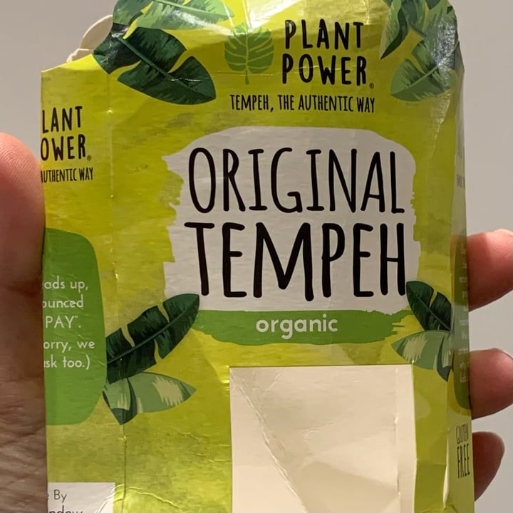 photo of Plant Power Original tempeh shared by @drteetee on  22 Mar 2022 - review
