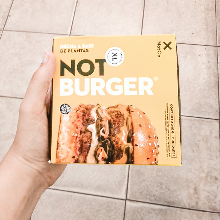 photo of NotCo Not Burger shared by @juanamolina on  16 Dec 2020 - review