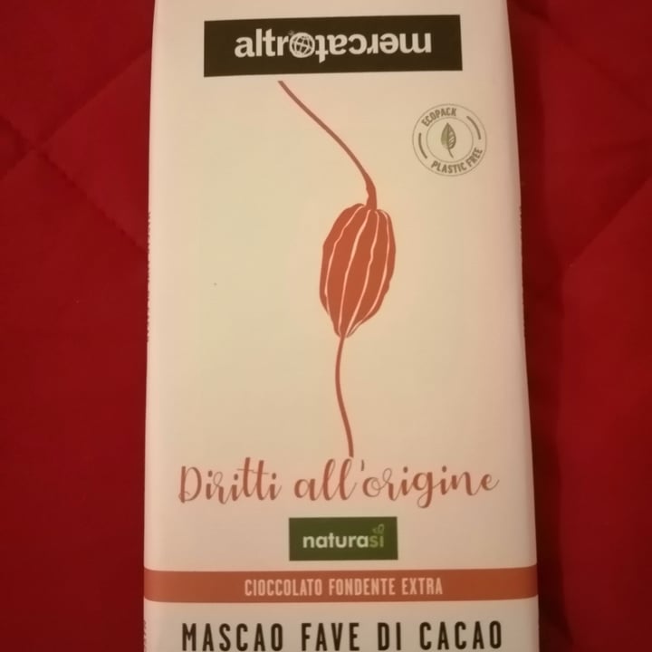 photo of Altro mercato Mascao fave di cacao shared by @fedevegana on  02 Dec 2021 - review