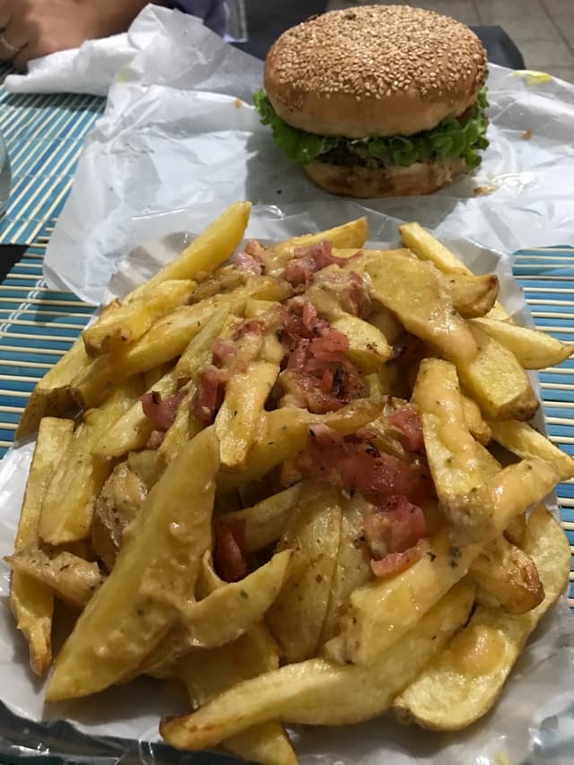 Photo of the dish “Papas con cheddar”
