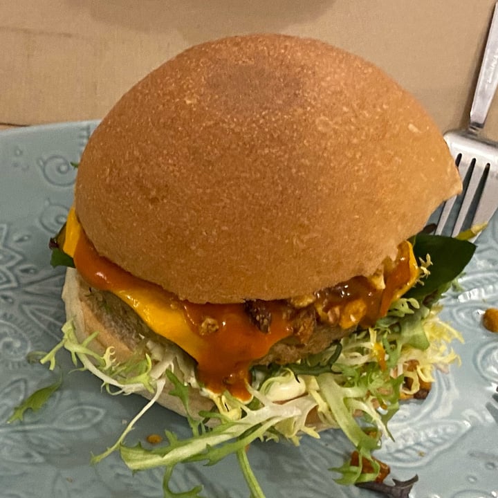 photo of La Teca Burger La diavola shared by @annacireragros on  23 Feb 2022 - review