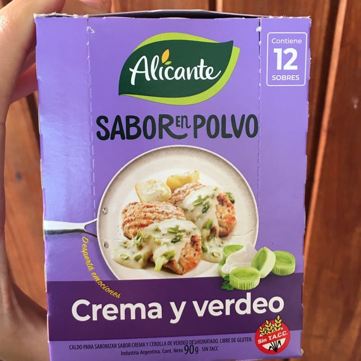 photo of Alicante Crema Y Verdeo Saborizante En Polvo shared by @melaniyanet on  06 Oct 2021 - review