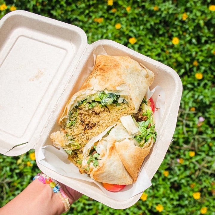 review photo of VEGANERIE Concept Caesar Wrap shared by @plantbasedbangkok on 13 Sep 2021 - review