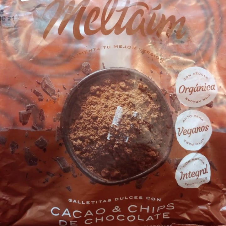 photo of Meltaím Galletitas de cacao con chips de chocolate shared by @laravillegas on  28 Dec 2021 - review