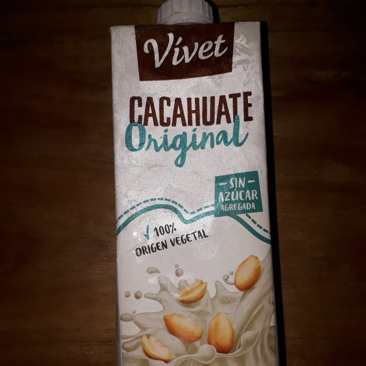 photo of Vívet Leche de Cacahuate sabor Original Sin Azúcar shared by @mar11 on  18 May 2021 - review