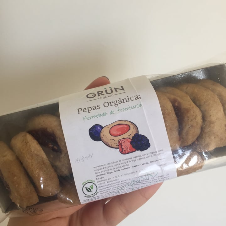 review photo of Grün Orgánico Pepas Orgánicas - Mermelada De Frambuesa shared by @valenmalah on 14 Nov 2021 - review