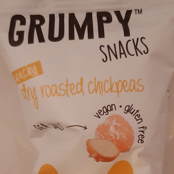 photo of Grumpy Snacks Dry Roasted Chickpea - Sea Salt shared by @wendydee on  14 Oct 2021 - review