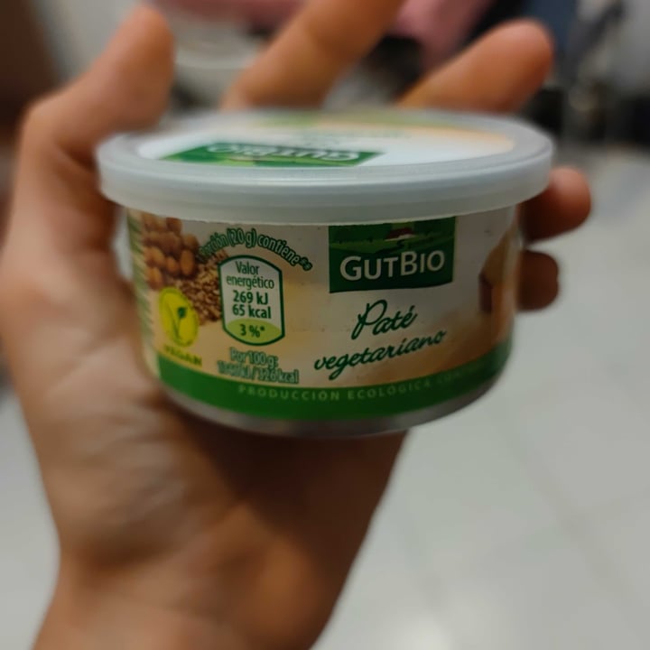 photo of GutBio Paté vegetal hummus shared by @fanyrebel on  08 Jun 2022 - review