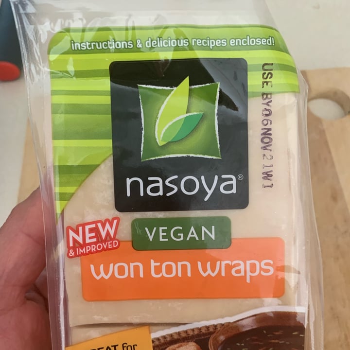 photo of Nasoya Vegan Egg Roll Wraps shared by @mariasgarden on  28 Sep 2021 - review