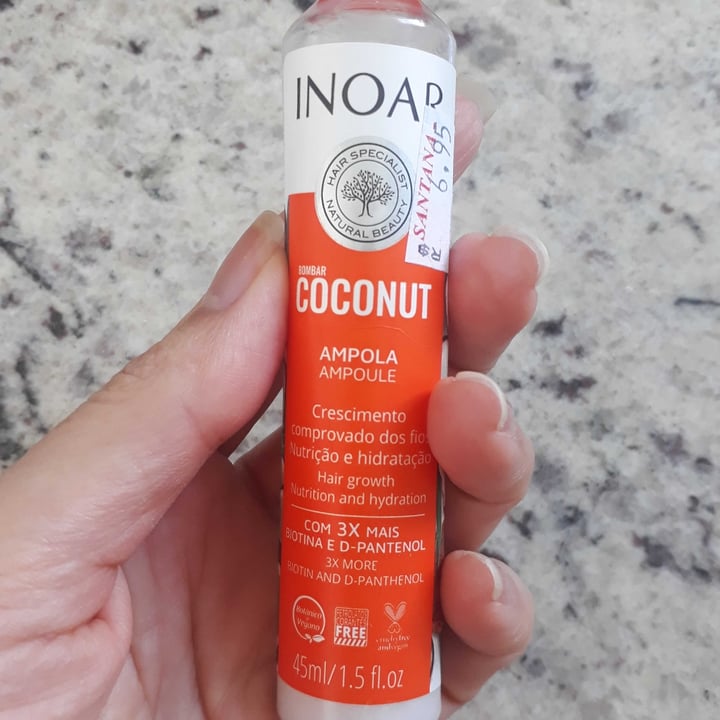 review photo of Inoar Bombar Coconut shared by @perrenoud on 18 Jul 2021 - review
