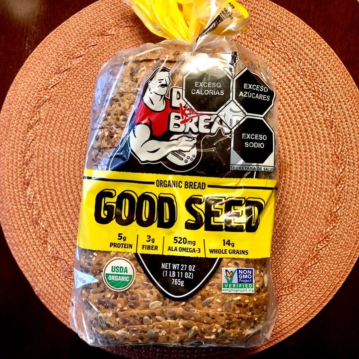 photo of Dave's Killer Bread Thin-Sliced Good Seed shared by @isabelinzunzaa on  08 Feb 2021 - review