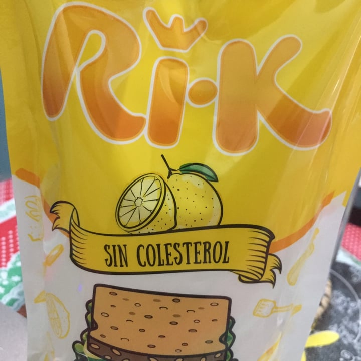 photo of Ri-k Mayonesa Vegana Sin Colesterol shared by @soodeux on  05 Jul 2020 - review