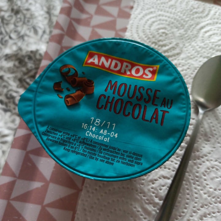 photo of Andros Mousse au Chocolat shared by @sucrash on  24 Nov 2022 - review