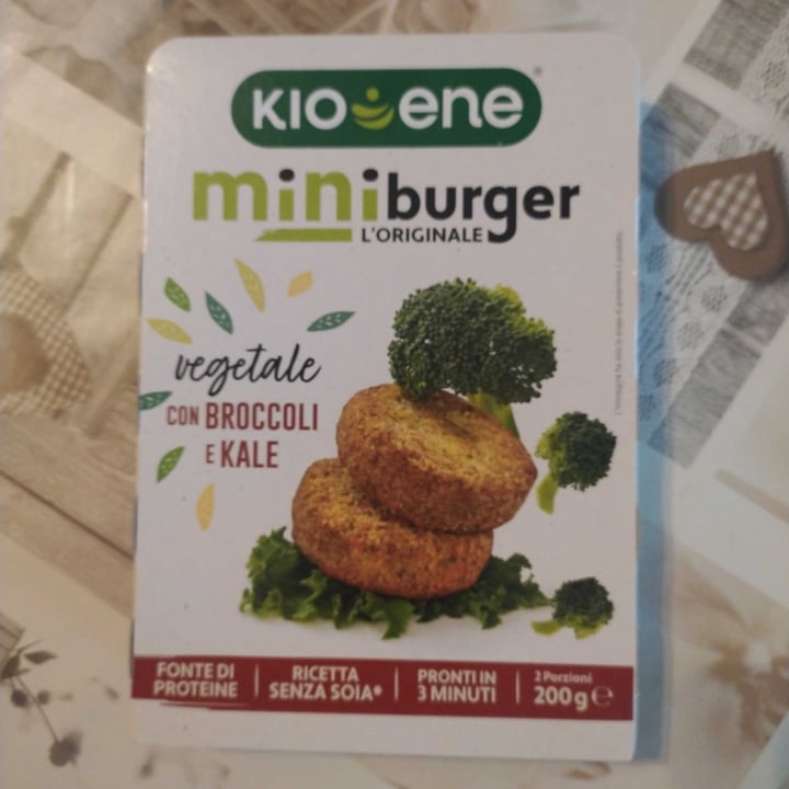 photo of Kioene Burger broccoli & Kale shared by @valebertbirds on  31 Mar 2022 - review
