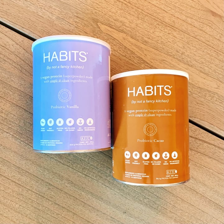 review photo of Habits by Not a Fancy Kitchen Vegan Protein Vanilla shared by @mem on 31 May 2021 - review