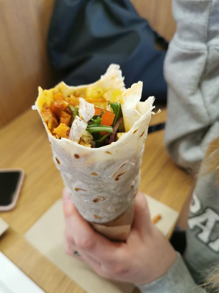 photo of Wrapublic vegan wrap shared by @nicowhoso on  16 Mar 2020 - review