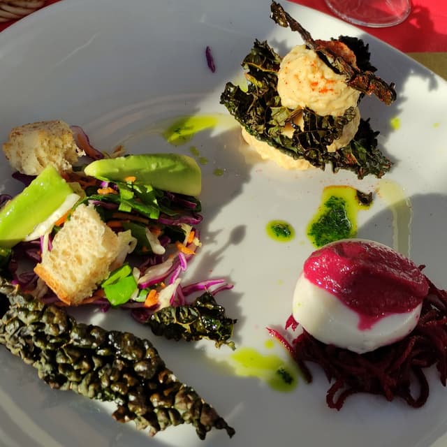 Foto do prato “Tris Di Antipasti”