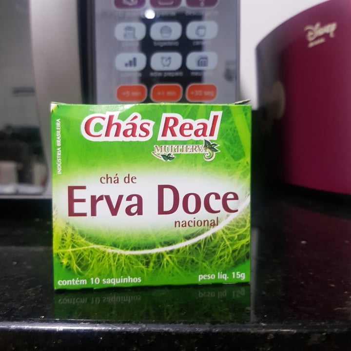 photo of chás real Chá erva doce shared by @barbarizar on  28 Jun 2022 - review