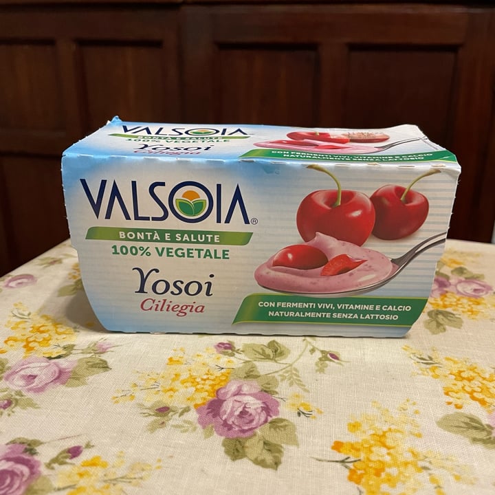 photo of Valsoia Yogurt Ciliegia shared by @akob98 on  25 Sep 2022 - review