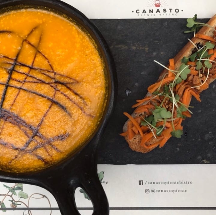 review photo of Canasto Picnic Bistrò Sopa De Zanahoria shared by @elisatahara on 05 Mar 2020 - review