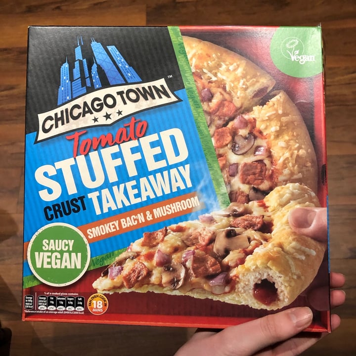 review photo of Chicago Town Smokey Bac’n & Mushroom Pizza shared by @aimeesumo on 08 Apr 2021 - review