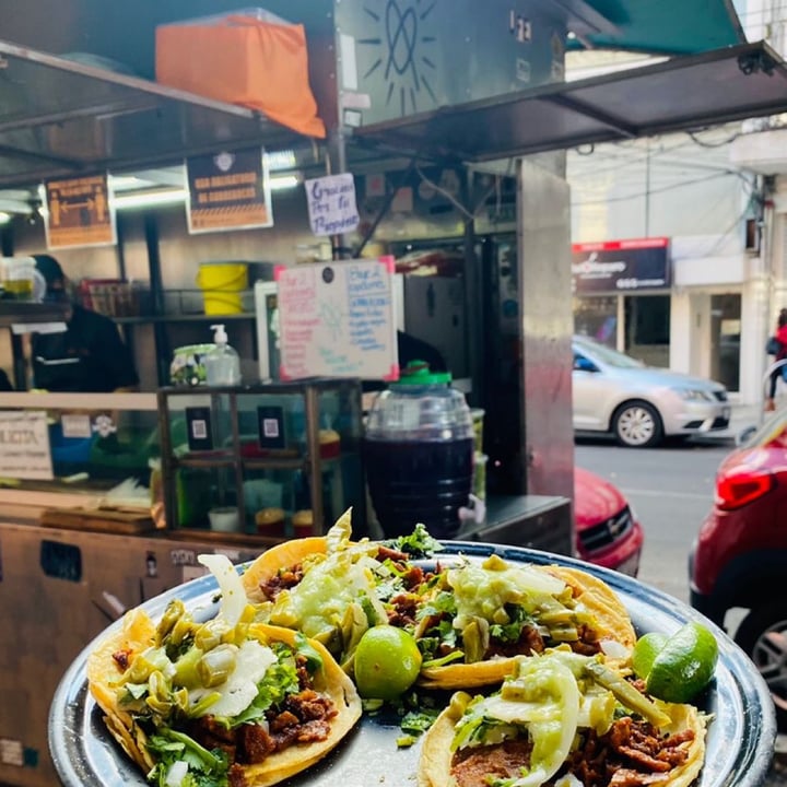photo of Por Siempre Vegana Taquería Tacos De Suadero shared by @alxjandraaa on  22 Sep 2021 - review