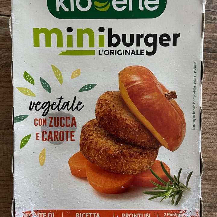 photo of Kioene Mini Burger Zucca E Carote shared by @fraancy on  15 Sep 2022 - review