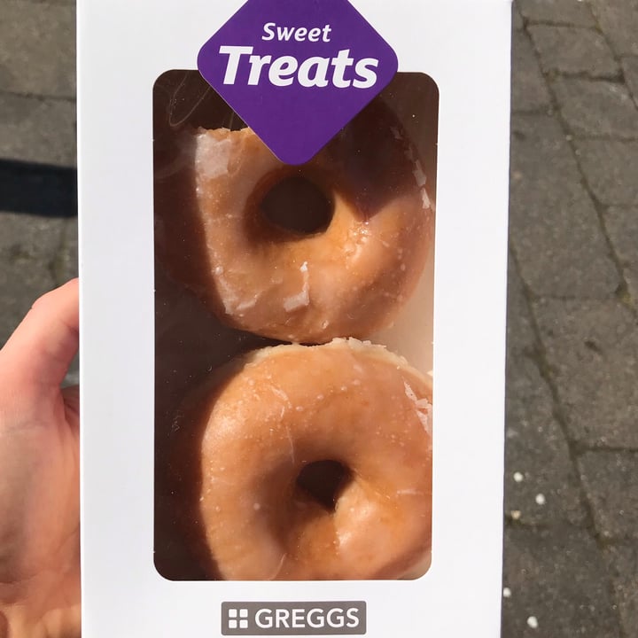 photo of Greggs Glazed Ring Doughnut shared by @morganthomas on  19 Apr 2021 - review