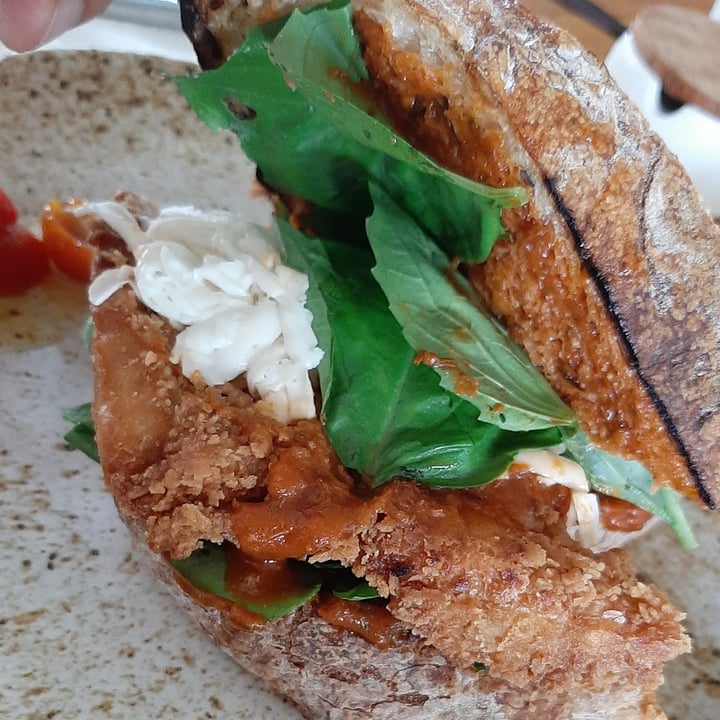 photo of Good Mantra Bali Mushroom Schnitzel shared by @plantsfeelthough on  07 Jan 2021 - review