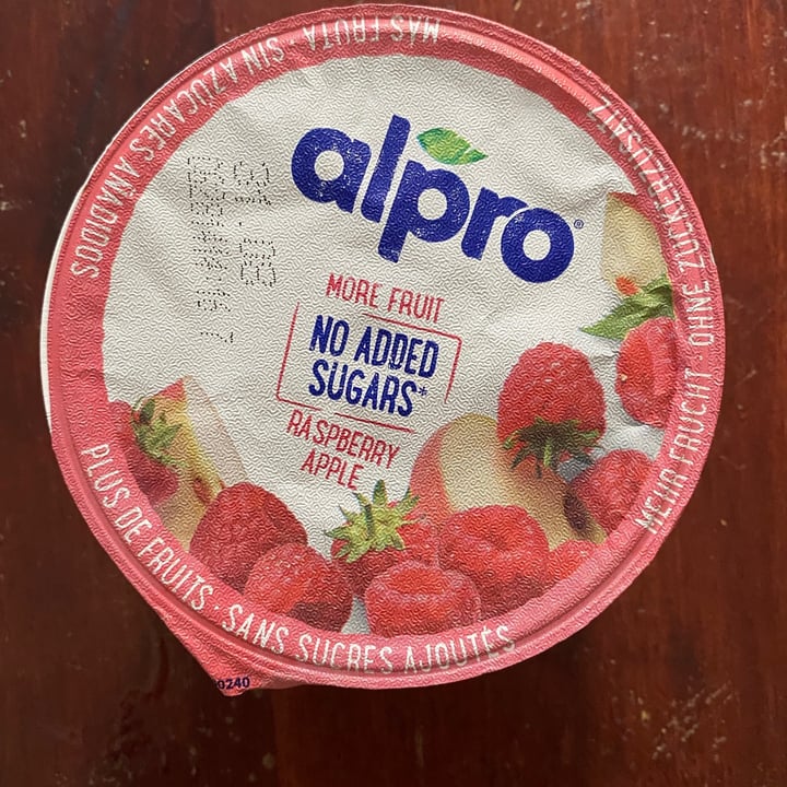 review photo of Alpro No Added Sugar Raspberry Apple shared by @alexcesa on 10 Aug 2021 - review